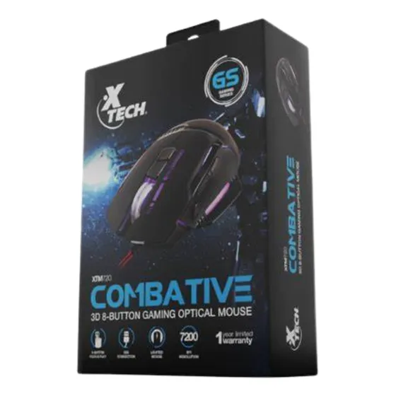 Mouse Combative Xtm720 Gaming Optical