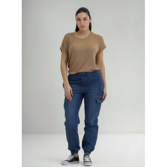 Pantalón Cargo Rígido Torine - Almez