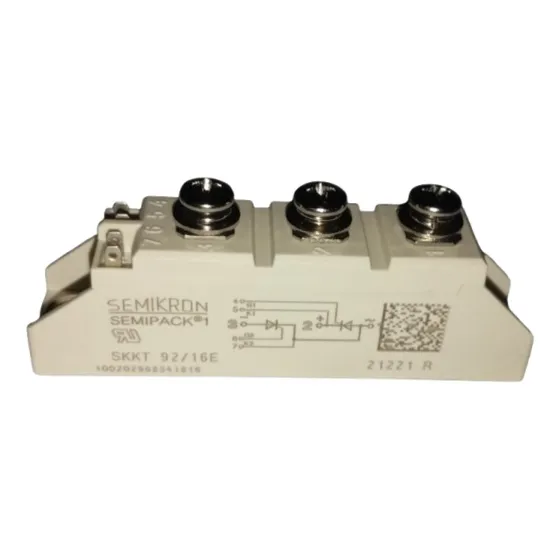 Modulo Skkt 92  Doble Tiristor