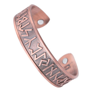 Retro Rune Bracelet Nordic Bangle Mythology Rosa De Cobre Retro Rune Bracelet Nordic Bangle Mythology Rosa De Cobre