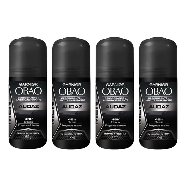 Garnier Desodorante Roll On Hombre Obao Audaz X4 Und