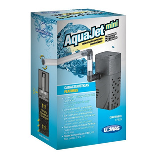 Filtro Interno Mini Aquajet Tortuguero Pecera Pequeña Filtro Interno Mini Aquajet Tortuguero Pecera Pequeña