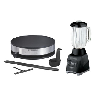 Combo Licuadora Bl1000 + Crepera 30cm Hamilton Combo Licuadora Bl1000 + Crepera 30cm Hamilton