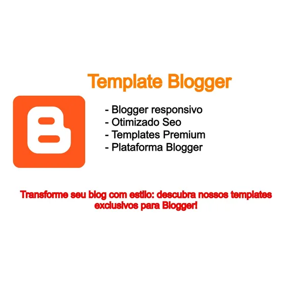 Template Blogger  Responsivo Premium