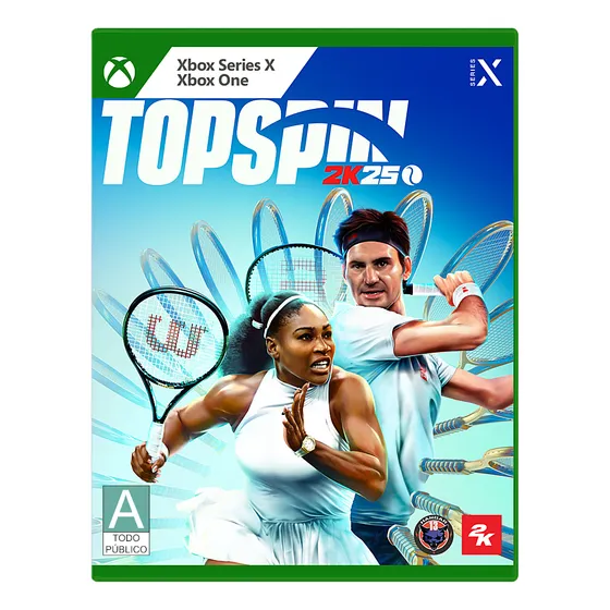 Topspin 2k25 Tennis - Xbox One E Series X