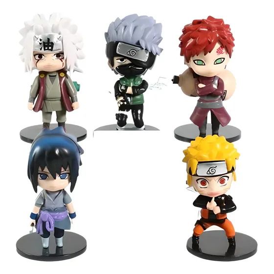 Naruto Shippuden Set De Figuras Muñeco De Colección 