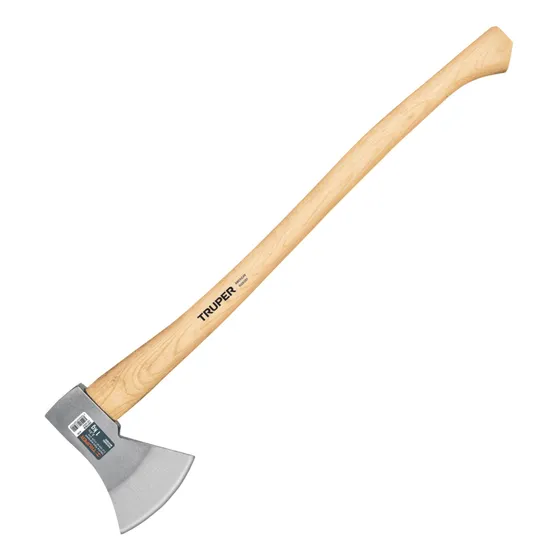 Hacha De Acero Con Mango De Madera Ergonómico 28 Pulgadas