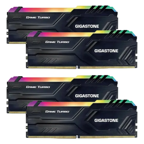 Memorias Ram Gigastone Game Turbo 4 X 16 Gb Ddr4 3200 Mhz