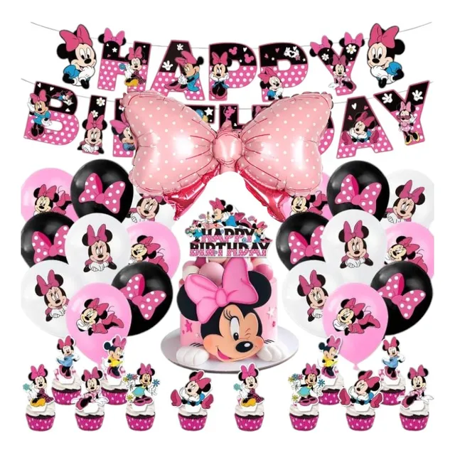 Set Decoración Globos Varios Diseños Infantiles