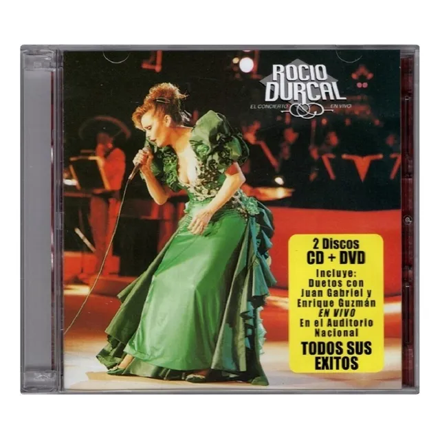 Rocio Durcal - El Concierto En Vivo - Disco Cd + Dvd