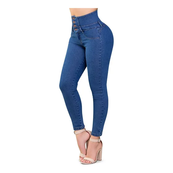 Jean Para Mujer Azul Medio Mp