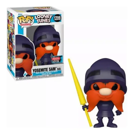 Funko Pop! Looney Tunes Yosemite Sam Black Knight 1209 2022 Fall Convention New York Comic Con