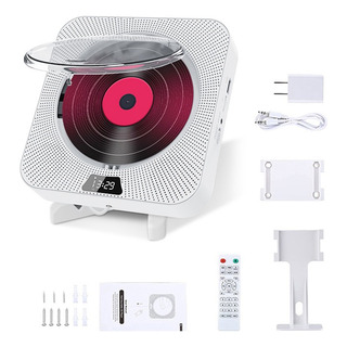 Reproductor De Cd Portátil C/pantalla Lcd P/montar En Pared Reproductor De Cd Portátil C/pantalla Lcd P/montar En Pared