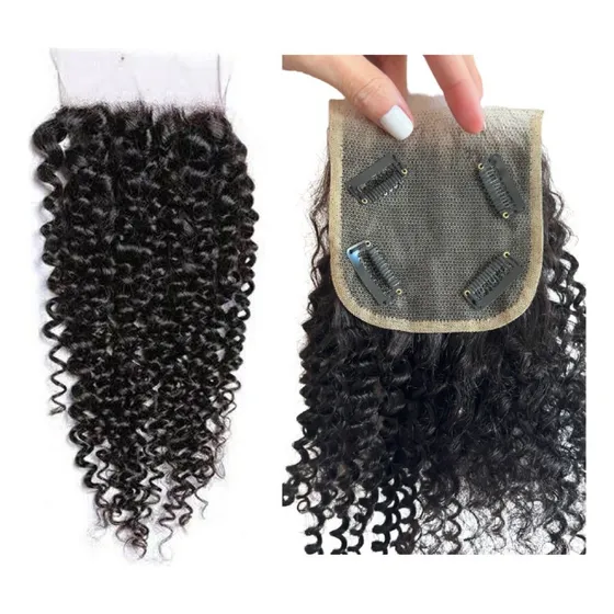 Protese Cacheado Feminina Topo P/  Falhas Cabelo Natural