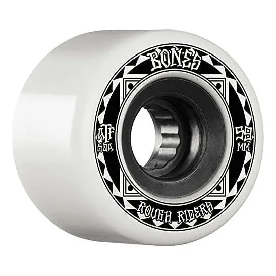 Bones Ruedas Rough Riders All Terrain 56mm Blancas 4