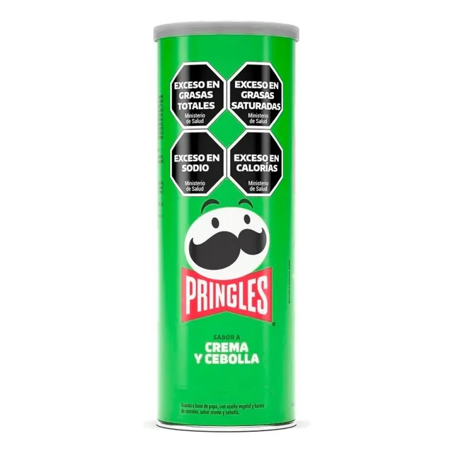 Papas Fritas Sabor Crema Y Cebolla Salados Pringles 104gr