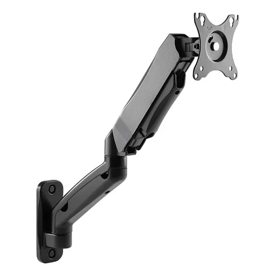 Brazo Para Monitor Soporte Montado Pared Resorte Ga Largo