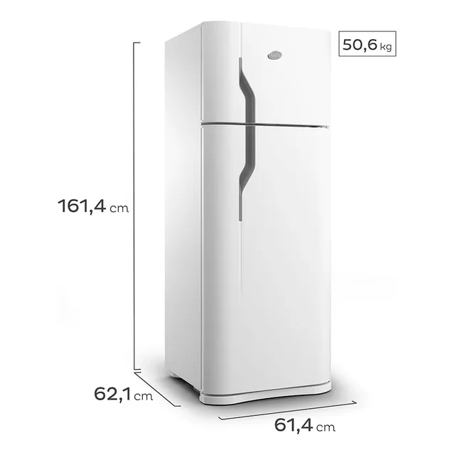 Heladera Con Freezer Gafa Hgf367afb Blanca 330 Lts Color Blanco