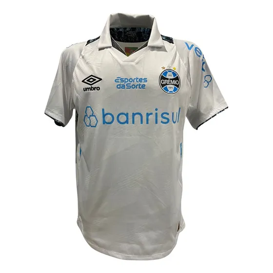 Camisa Jogo Grêmio 2024 Branca Kannemann 4 Umbro G