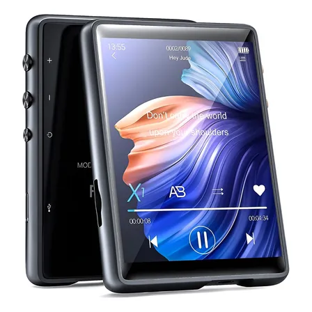 Reproductor De Música Mp3 Mp4 Bluetooth 32gb Pantalla Tácti