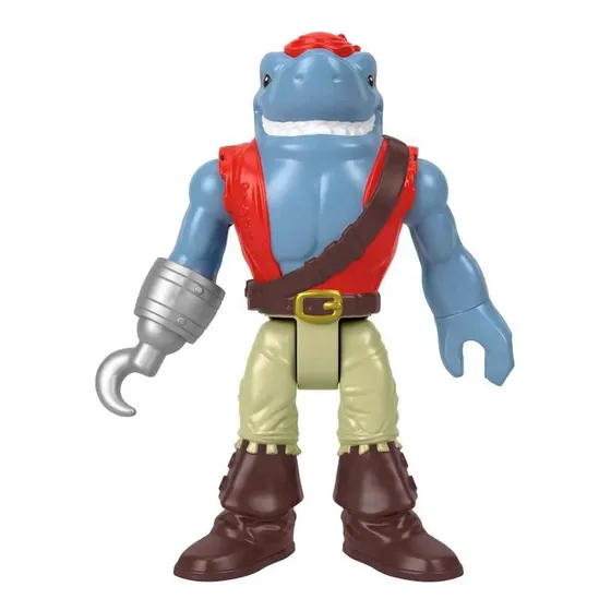 Figura Tiburón Pirata Fisher Price Imaginext Xl
