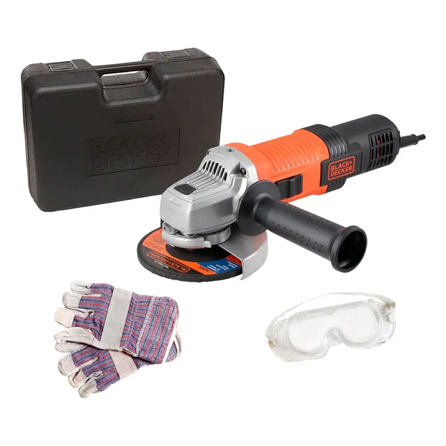 Pulidora Black And Decker 920w Caja Guantes Gafas G720xk-b3
