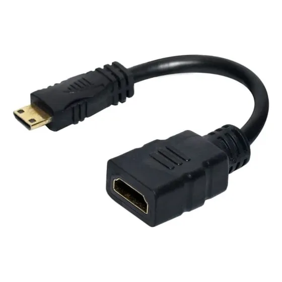 Adaptador Mini Hdmi Macho A Hdmi Hembra Unno Tekno Ad3005bk