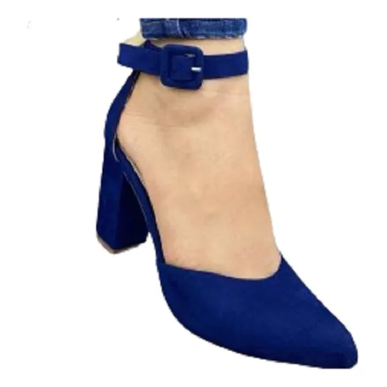 Zapatos De Oficina Tacon Mujer Damas 