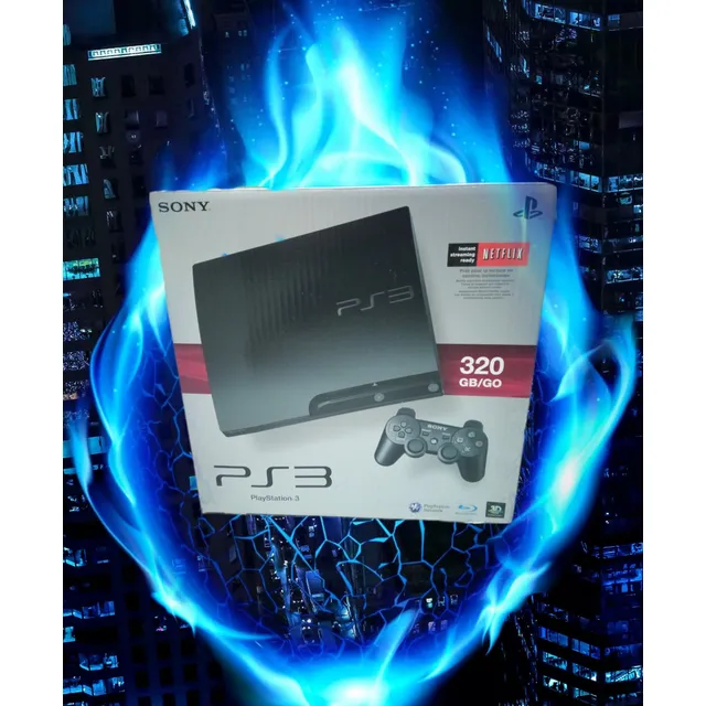Playstation 3 Slim 320gb Edición Uncharted 3