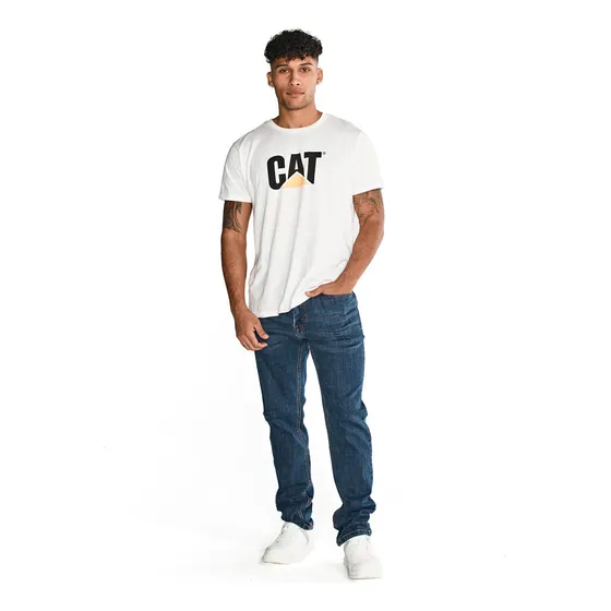 Jeans Caterpillar Coolmax Denim Slim Medium Stone - Hombre