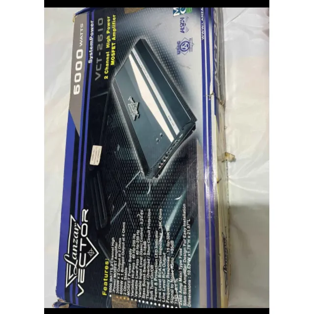 Planta Lanzar Vector 6000 W 2 Canales