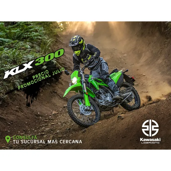Kawasaki Klx 300 L 2025 Promoción Contado Julio Lidermoto