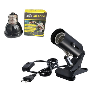 Kit Suporte Soquete + Lâmpada Cerâmica 110v 100w Kit Suporte Soquete + Lâmpada Cerâmica 110v 100w