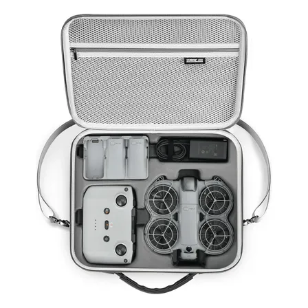 Mochila Impermeável Para Drone Dji Neo2 E Acessórios Cinza
