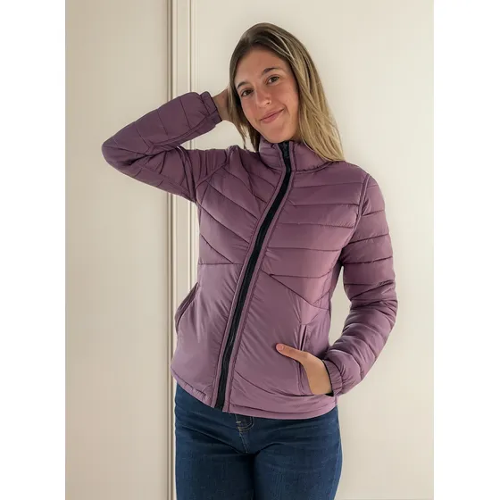 Campera Inflable Reversible Mujer Premium