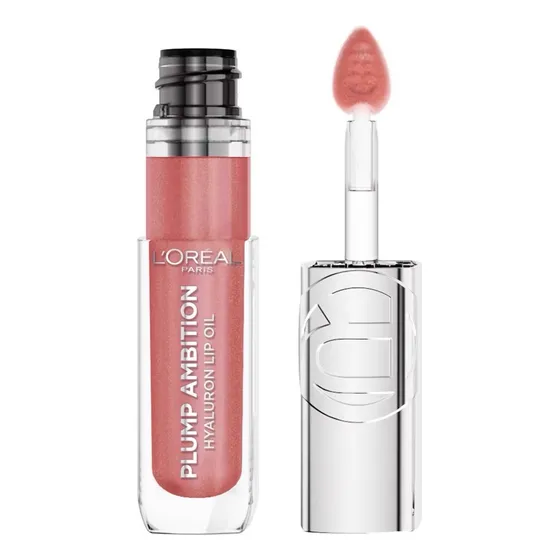 Labial Voluminizador L Oréal Plump Ambition Hyaluronic Color 650 Nude Macaron