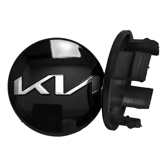 Copa Rin Centro Kia Sportage Negra Con Logo Modelo Nuevo