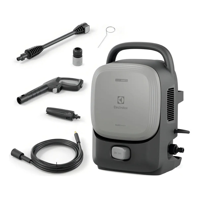 Lavadora De Alta Pressão Electrolux 1600psi 1400w De Potência Com Engate Rápido Easywash Lava Jato Lava Car Qws1600 Cinza Urban Grey 220v Lavadora De Alta Pressão Electrolux 1600psi 1400w De Potência Com Engate Rápido Easywash Lava Jato Lava Car Qws1600 Cinza Urban Grey 220v