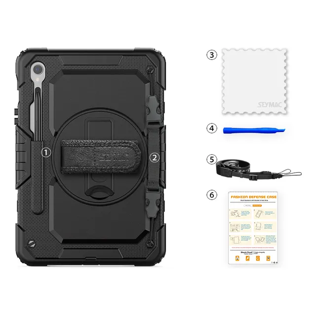Estuche Case Resistente Samsung Galaxy Tab S9 11''/ Tab S9 F