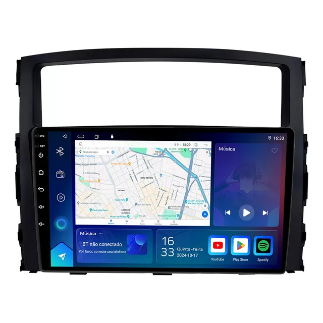 Multimidia Pajero Full Adak 9p Octacore Carplay 6/128gb