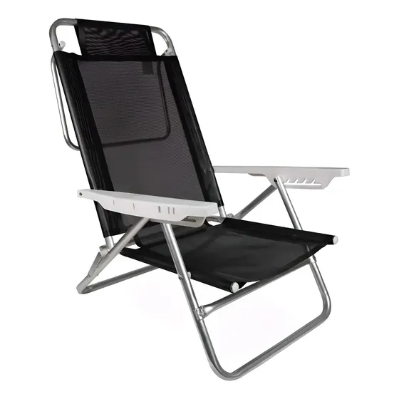 Reposera Sillón Mor Summer Playa Camping 6 posiciones Aluminio | Cuotas sin interés