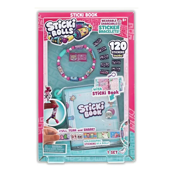 Sticki Rolls Book Pulsera +120 Stickers Tapi Sharif Express