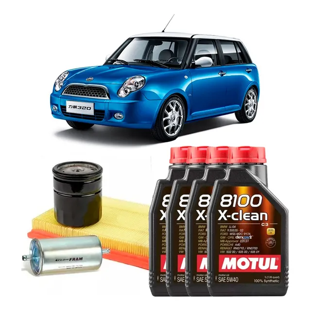 Service Cambio De Aceite Lifan 320 Motul Sintético + Filtros