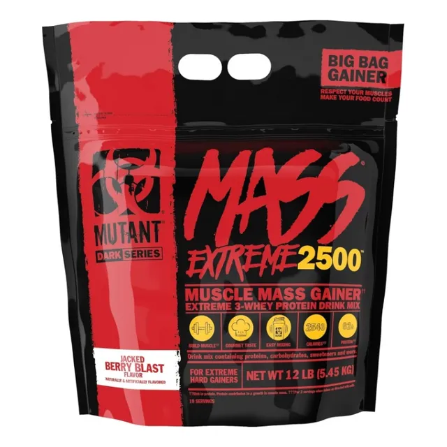 Mutant Mass 12lbs Original Americano Con Registro Sanitario