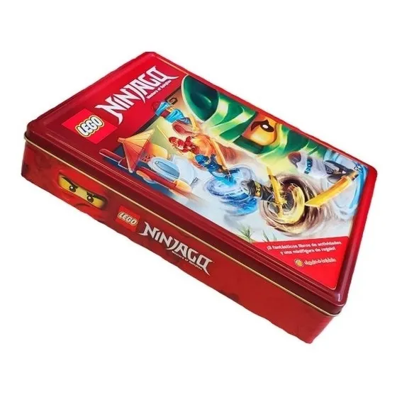 Lata Ninjago - Set De Actividades Con Juguete