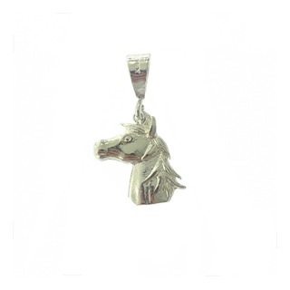 Dije Animal Rostro De Caballo Plata 925 / Regalo Niña Mujer Dije Animal Rostro De Caballo Plata 925 / Regalo Niña Mujer