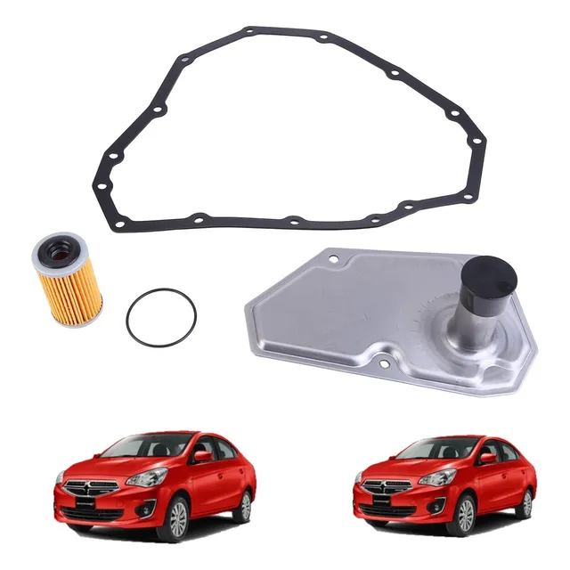 2 Filtros + Empaque De Cárter Cvt Dodge Attitude 2015-2022