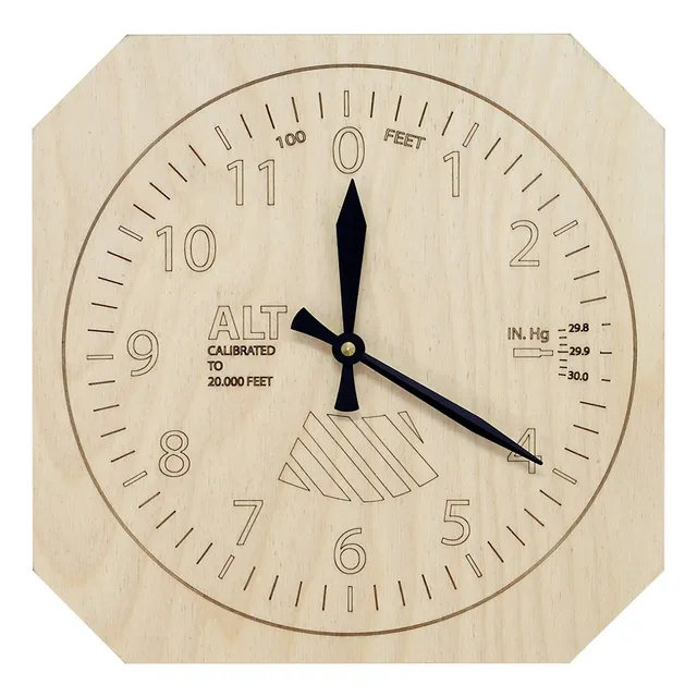 Reloj Pared 10.0 In Color Negro