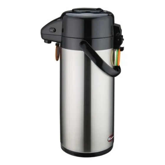 Termo Cafe Al Vacio Acero Inoxidable 2.5 Litros Winco