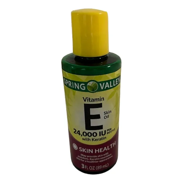 E Vitamin Skin Oil 24000iu  89ml  Spring Valley